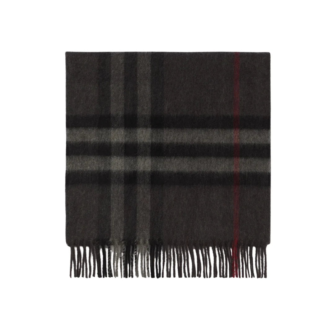 BB Monogram Schal Schwarz