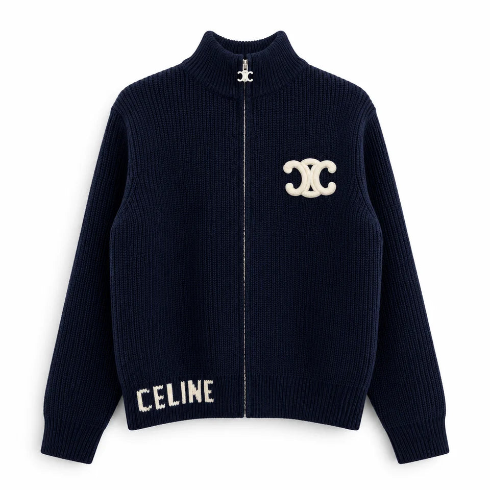 "CELI" ZIP SWEATER