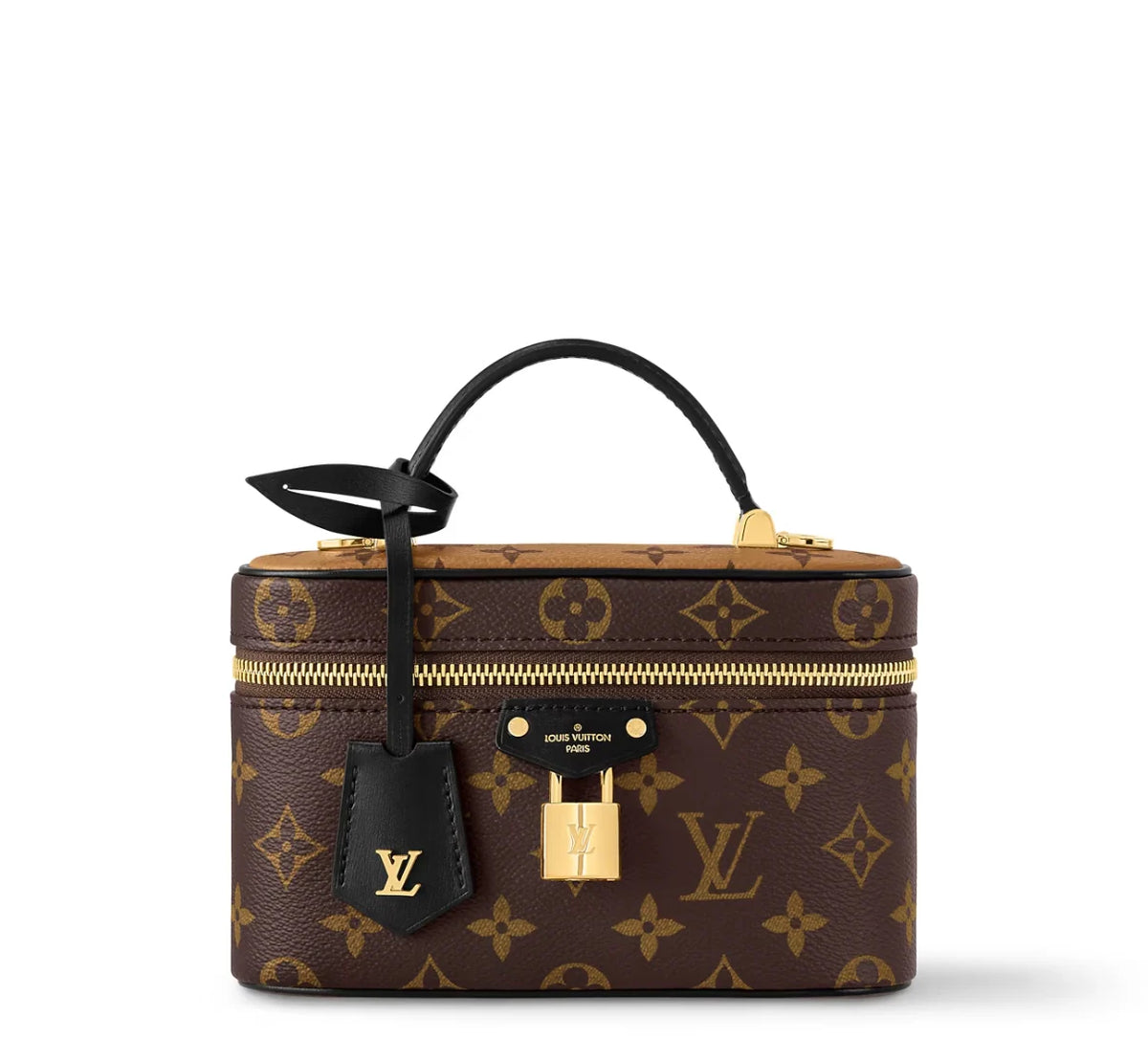 "LV" Monogram Vanity Bag