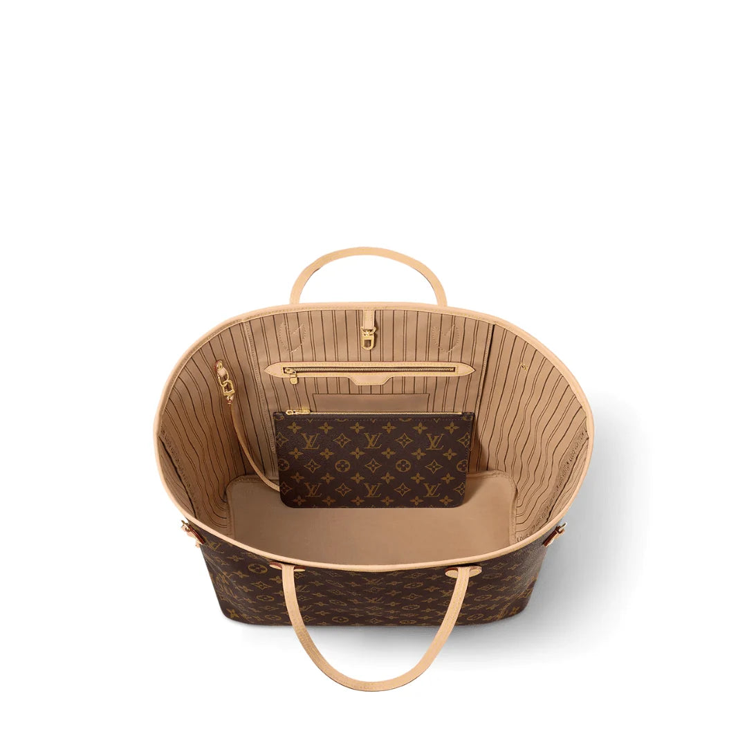 "LV" Neverfull braun