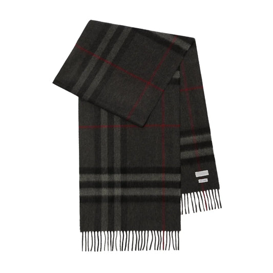 BB Monogram Schal Schwarz