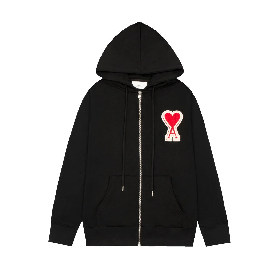 "Heart" Zip Hoodie