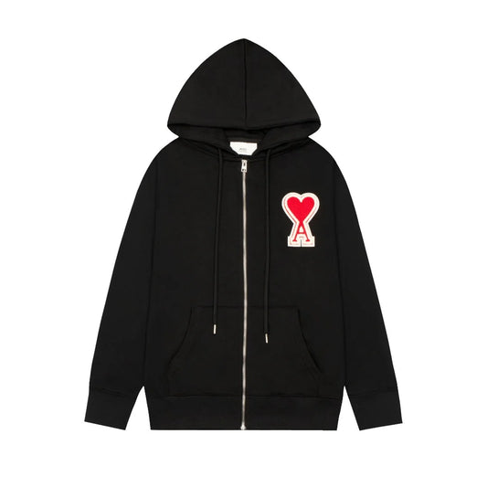 "Heart" Zip Hoodie