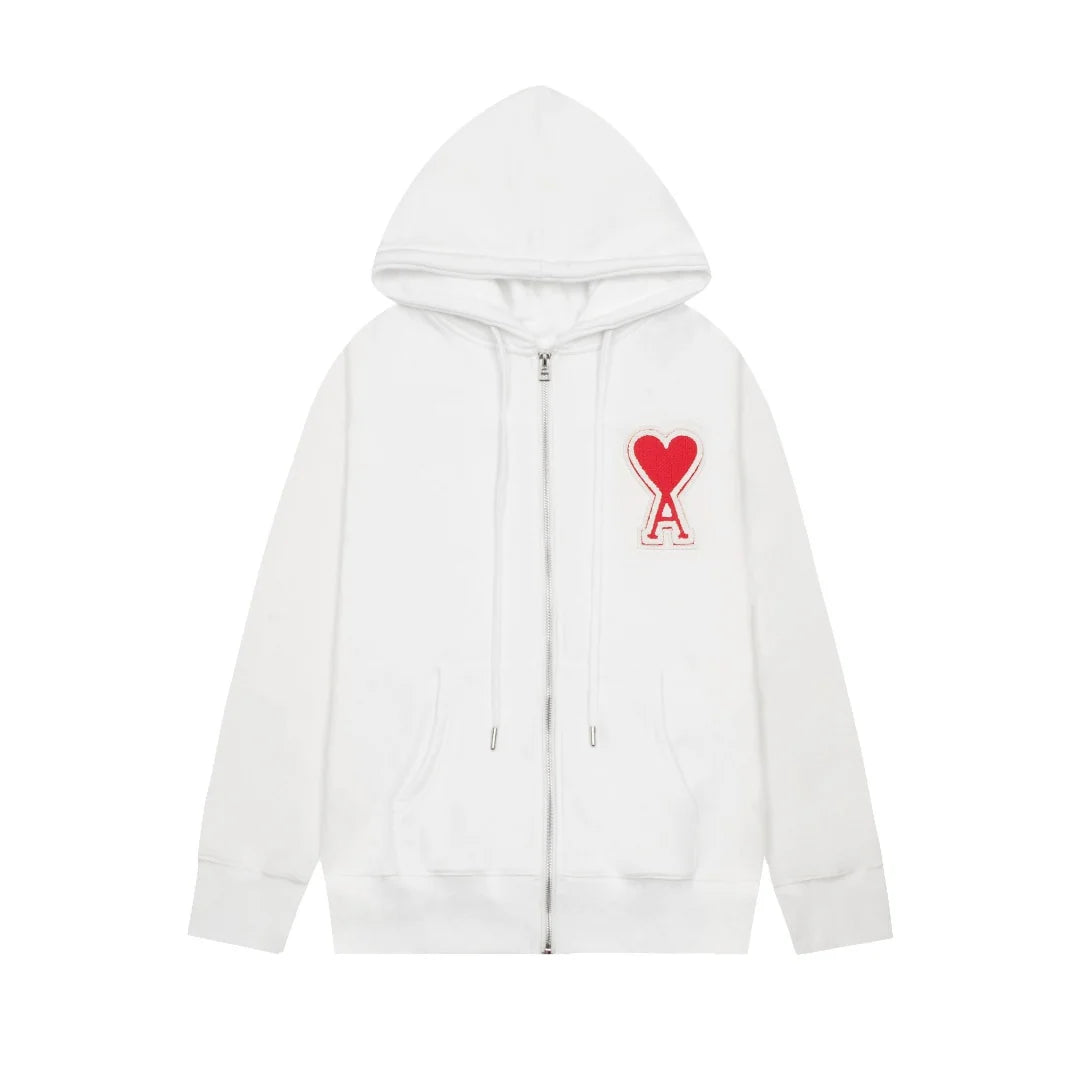 "Heart" Zip Hoodie