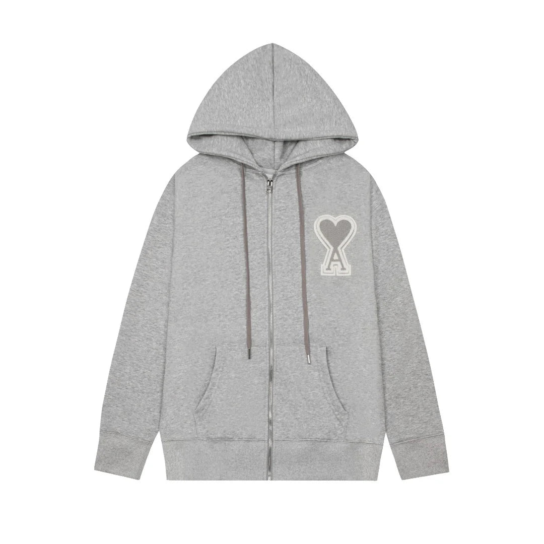 "Heart" Zip Hoodie