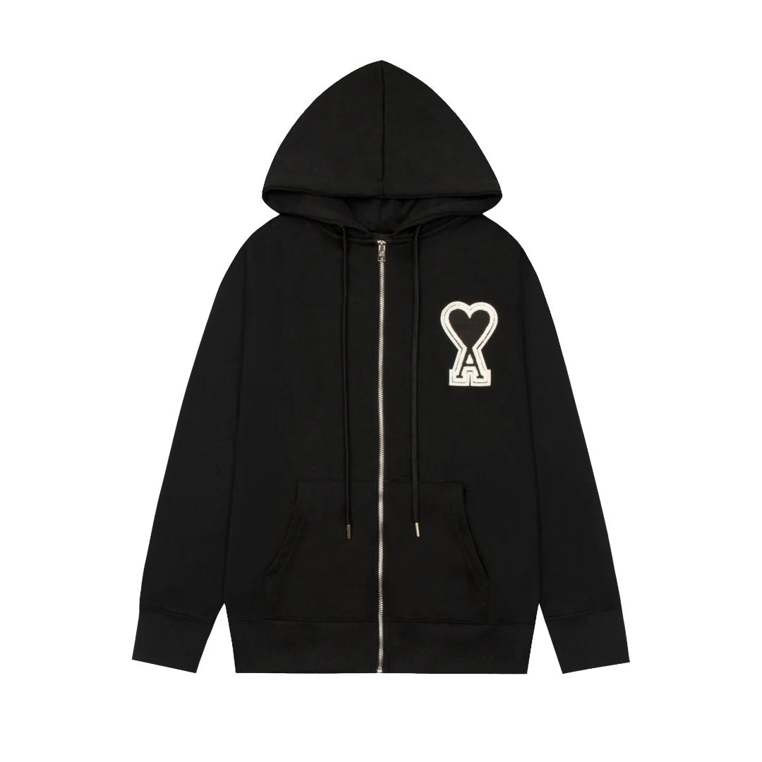 "Heart" Zip Hoodie