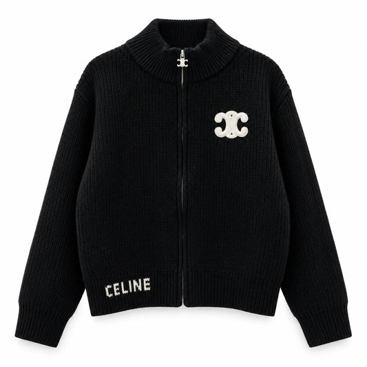 "CELI" ZIP SWEATER