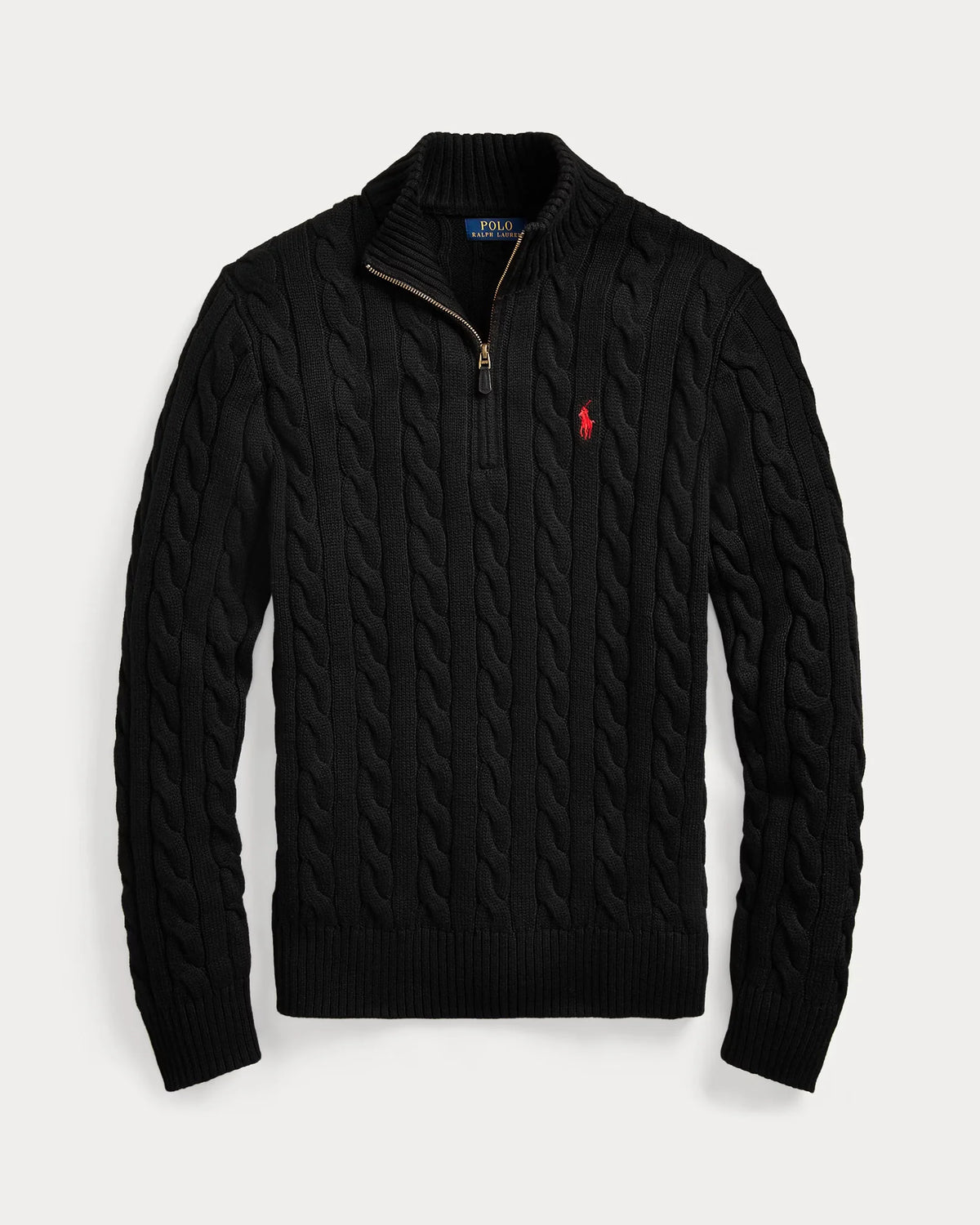 "RL" Knit Halfzip