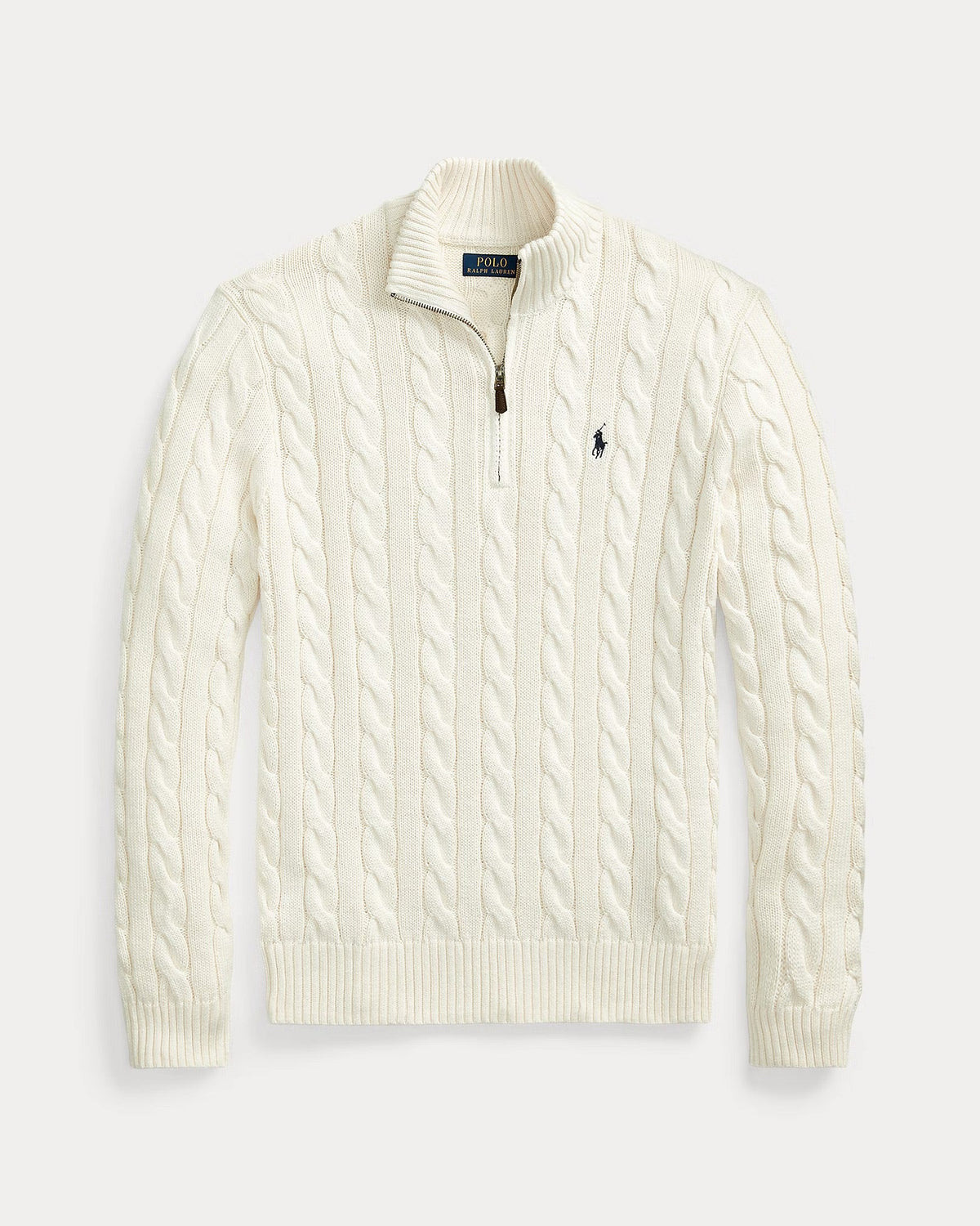 "RL" Knit Halfzip